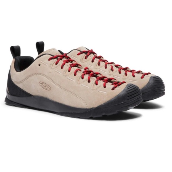 Keen Jasper Sneaker in Light Tan Suede Rock Climbing Style Size 44.5 Worn Once - Picture 2 of 9